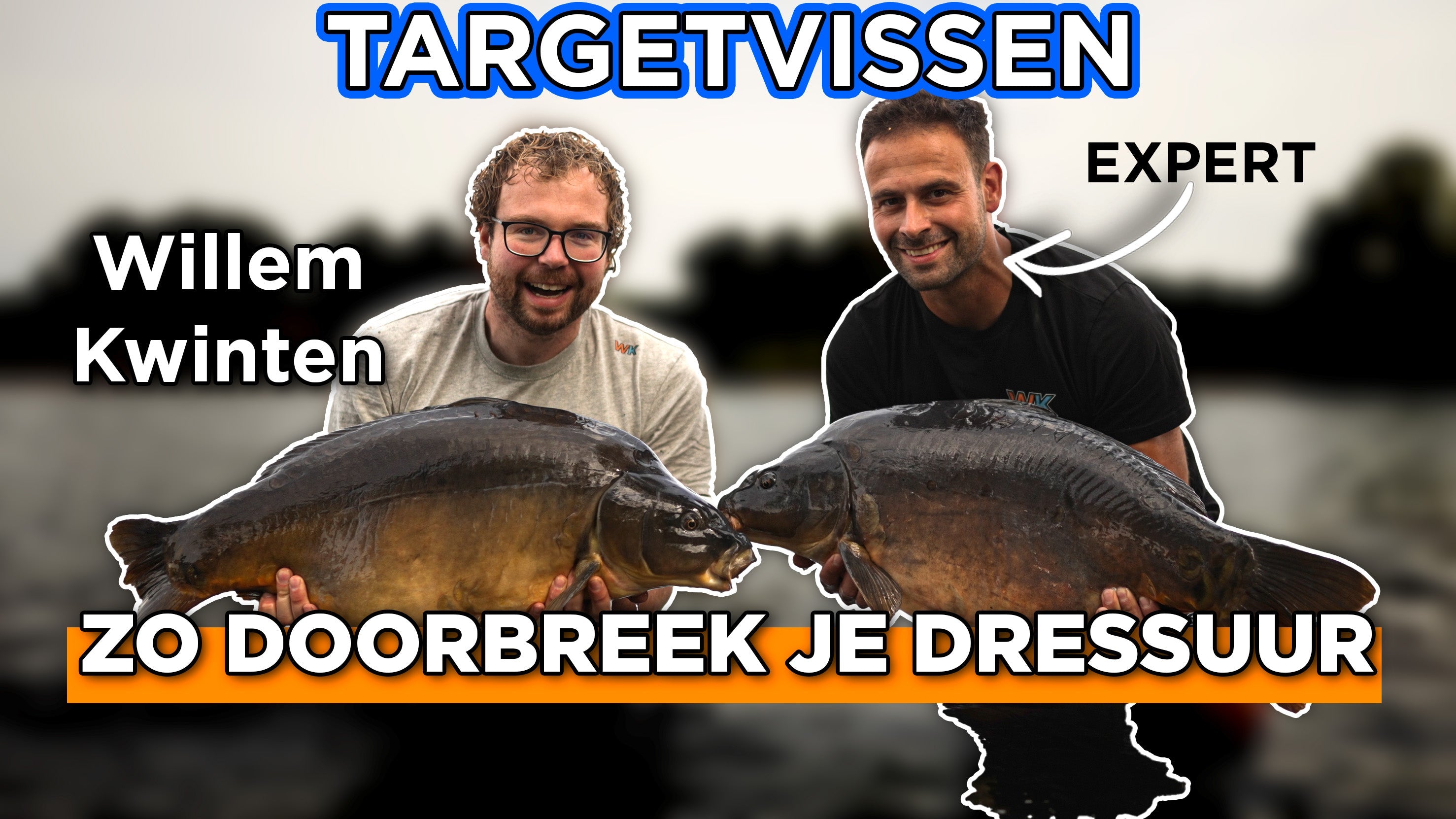 Zo doorbreek je de dressuur - Targetvissen met Willem Kwinten en Roy van den Hout