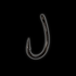 Curve shank haken