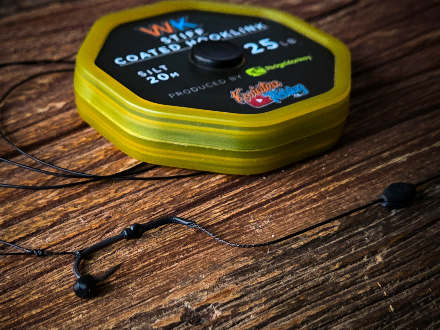 WK Stiff-Coated Hook Link Silt - Preorder