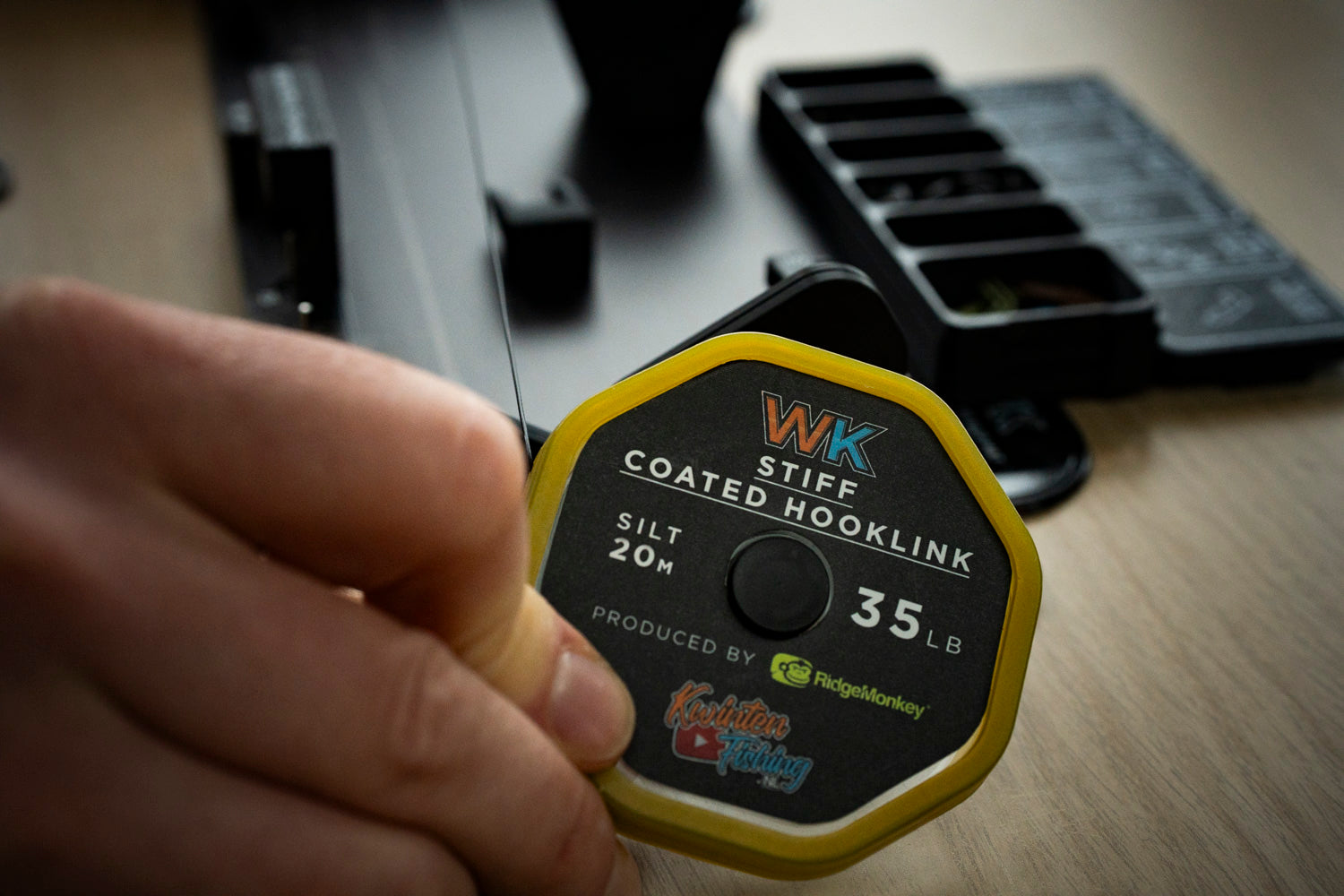 WK Stiff-Coated Hook Link Silt - Preorder