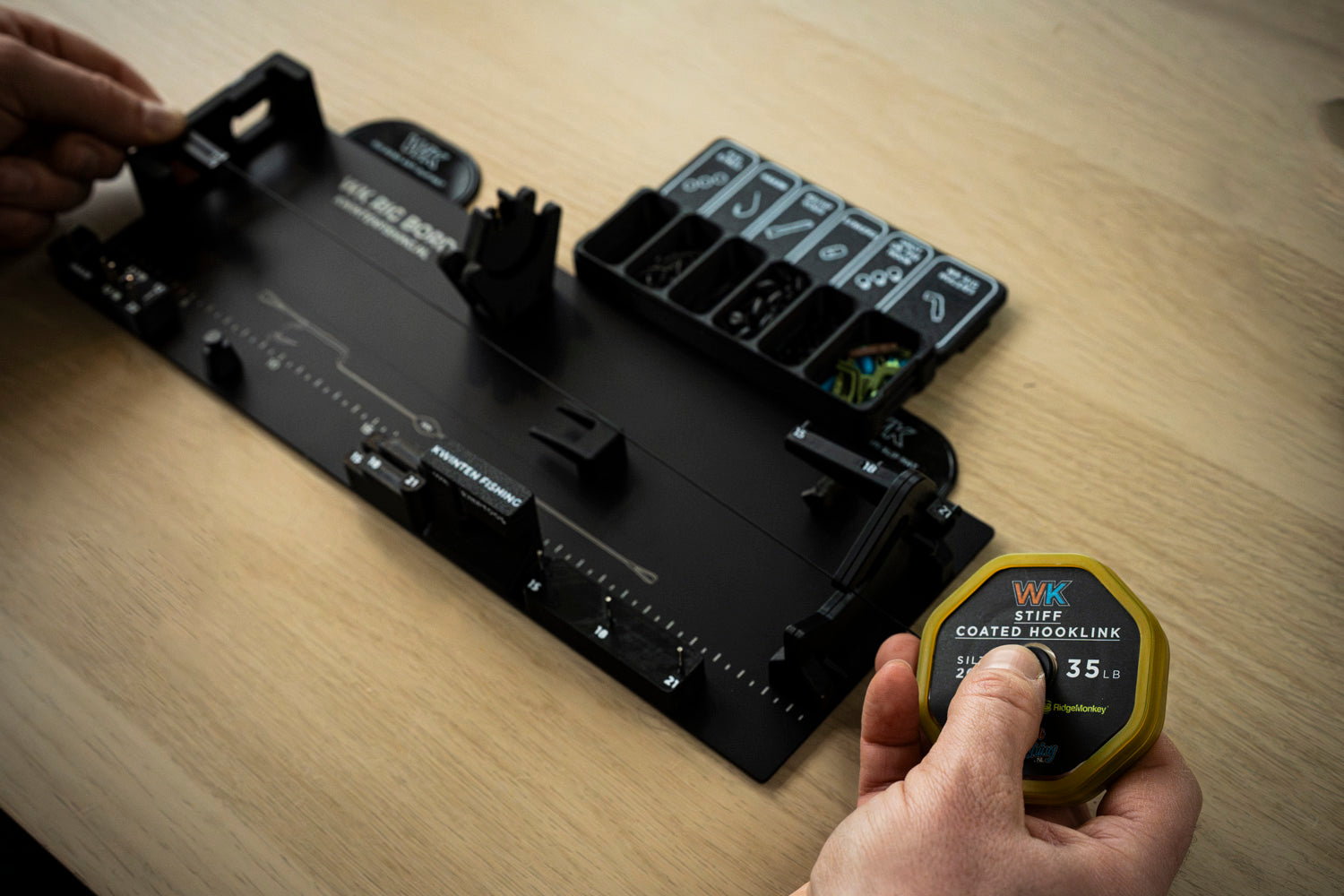 WK Stiff-Coated Hook Link Silt - Preorder