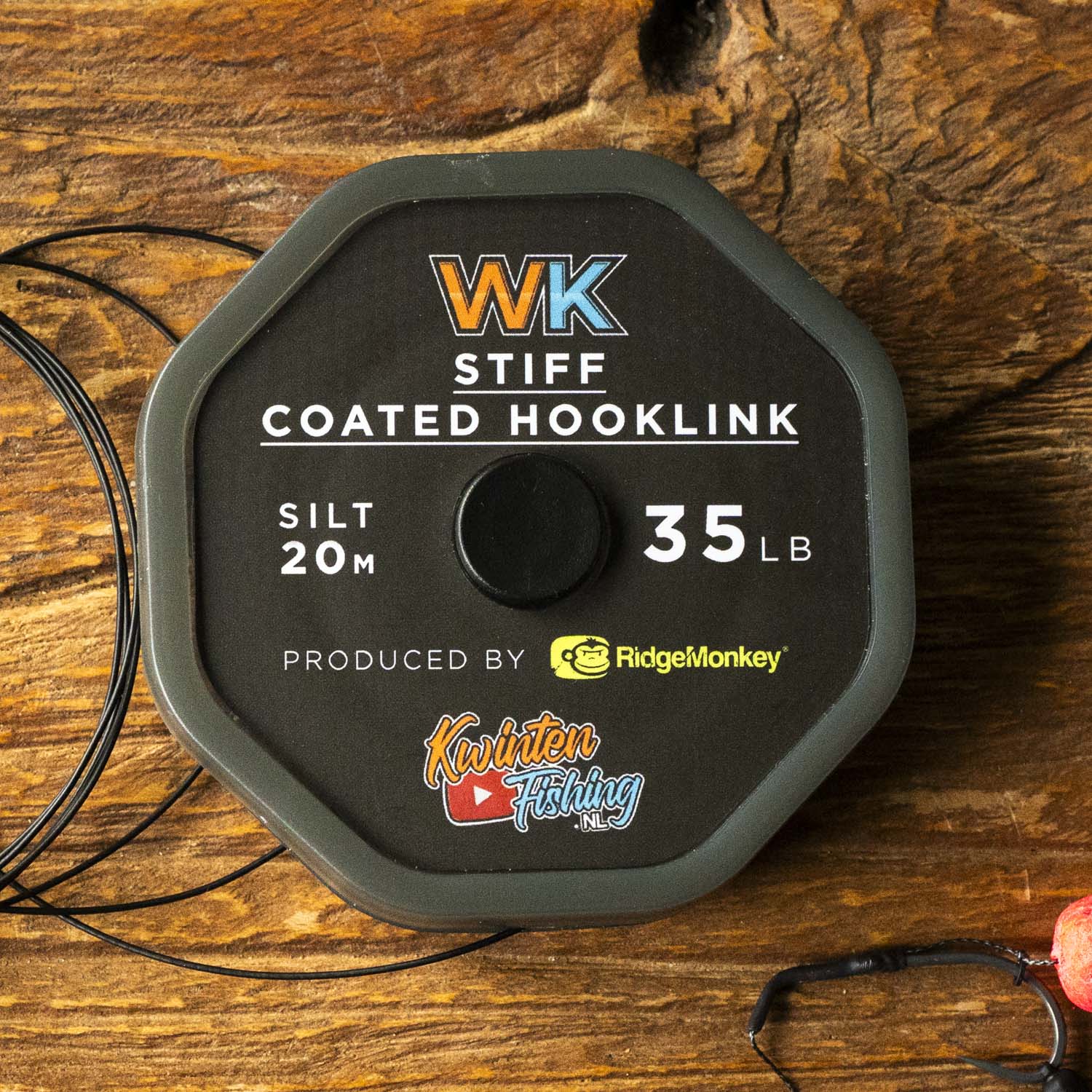 WK Stiff-Coated Hooklink Silt