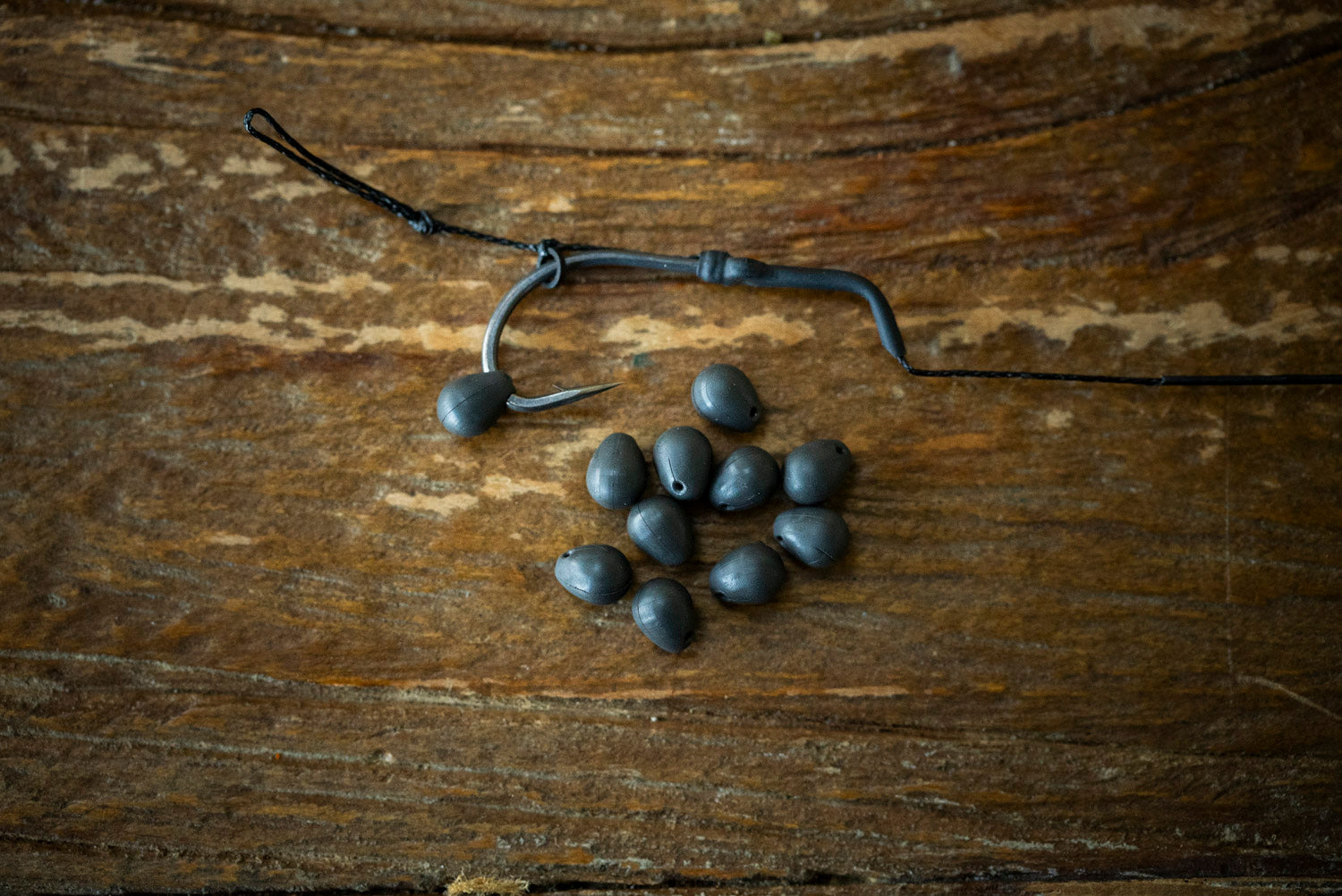 Shot on the Hook - Tungsten Rubber