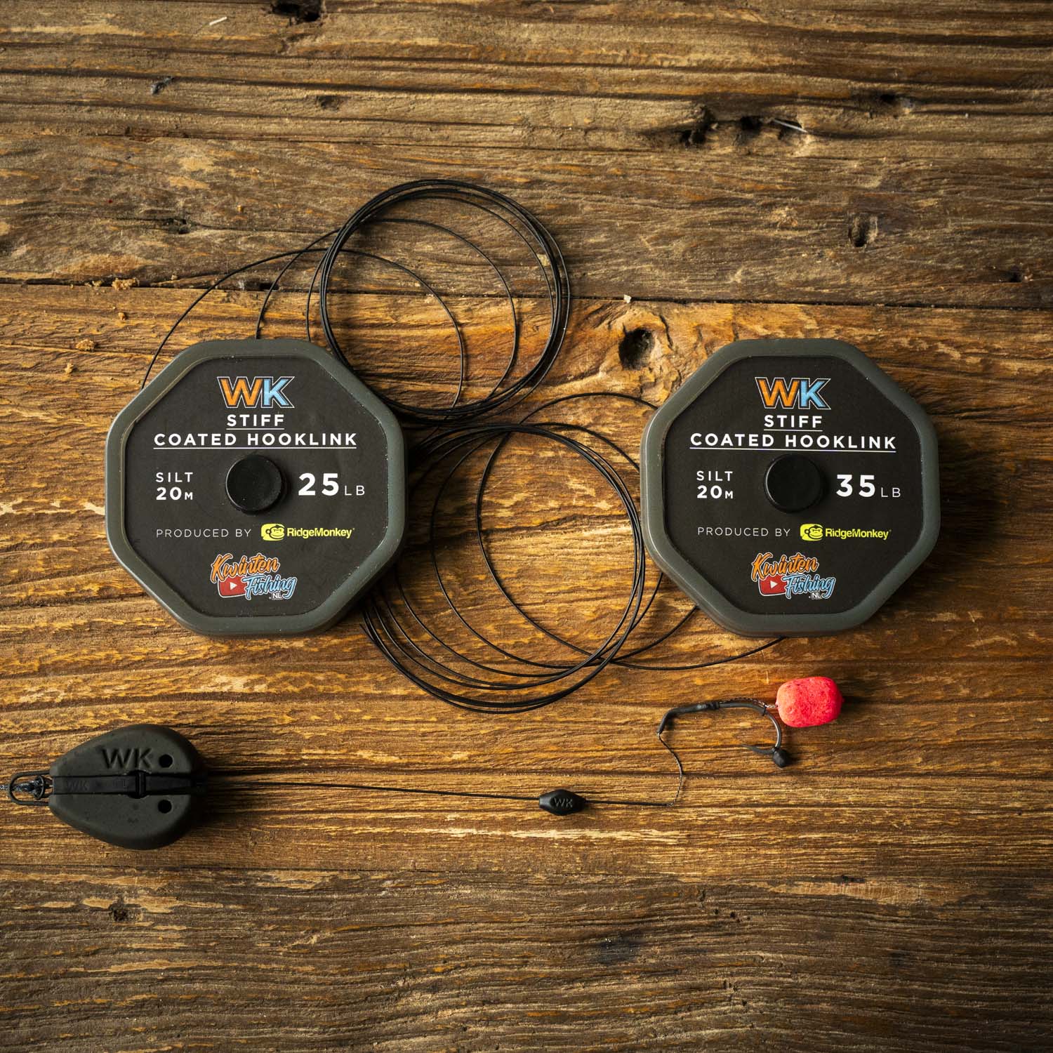 WK Stiff-Coated Hooklink Silt